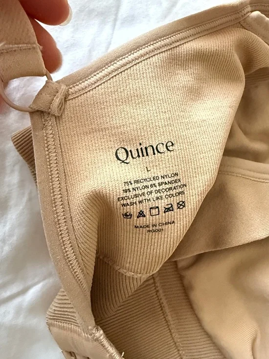 Quince maternal Tan Wireless Everyday Bralette - Picture 4 of 6
